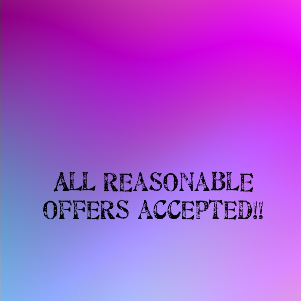 All offers welcome!!!